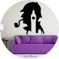 Preview: Wandtattoo 46241 Sherlock Holmes mit Big Ben Preview: Wandtattoo 46241 Sherlock Holmes mit Big Ben